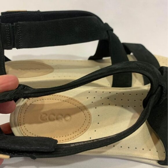 Ecco corksphere leather sandals. Woman’s size 9. Excellent condition and quality - Picture 3 of 10